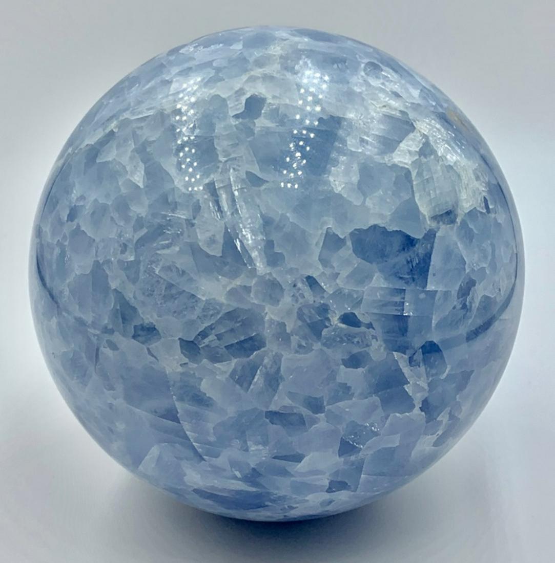BLUE AGATE SPHERE (1 of 2)