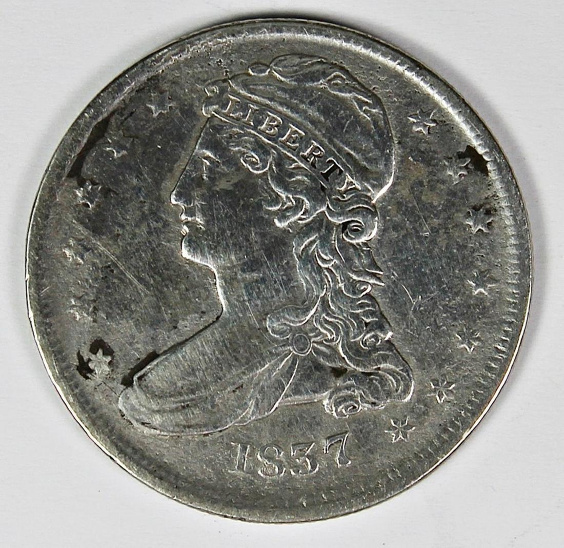1837 BUST HALF DOLLAR (1 of 2)
