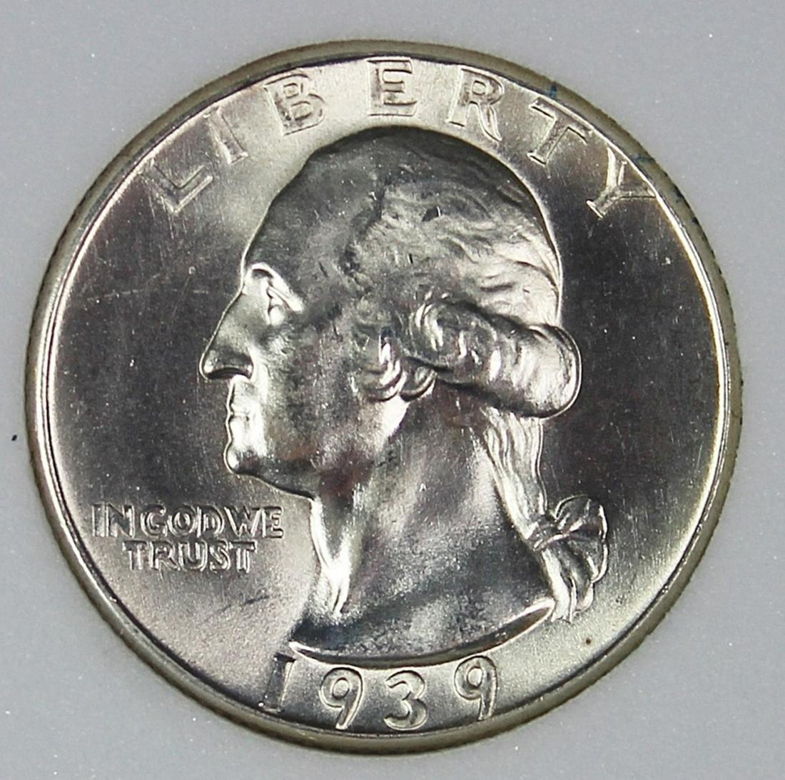 1939-D WASHINGTON QUARTER (1 of 4)