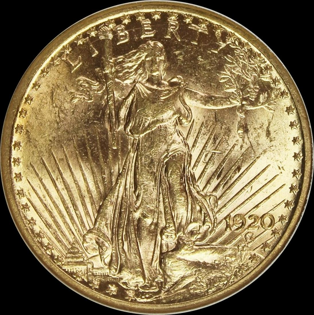 1920 $20.00 ST. GAUDENS GOLD (1 of 4)