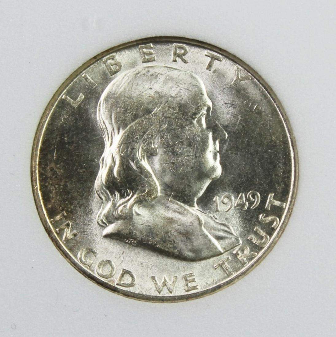 1949-S FRANKLIN HALF DOLLAR (1 of 4)