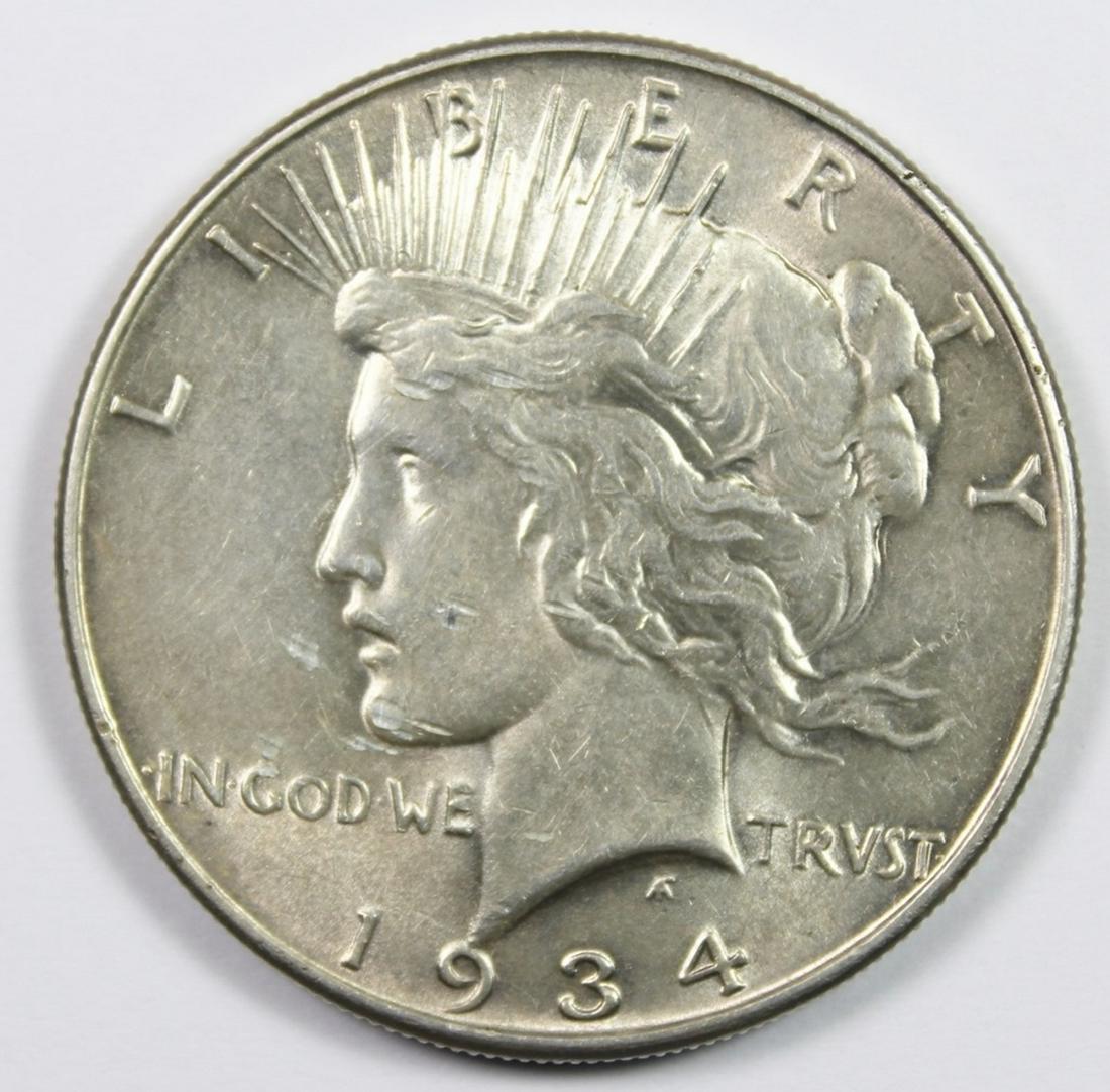 1934 PEACE DOLLAR (1 of 2)