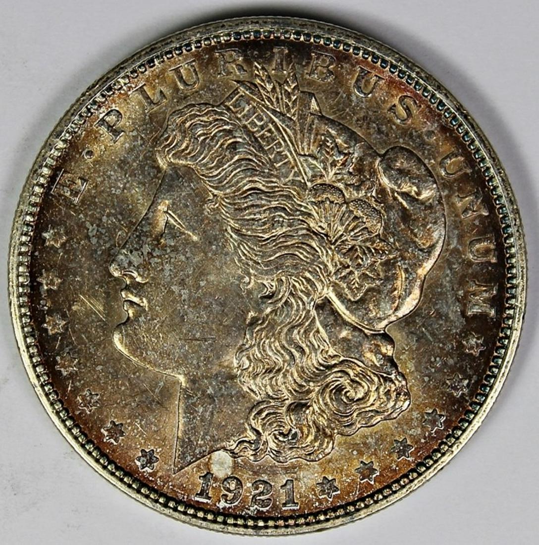1921-D MORGAN SILVER DOLLAR (1 of 4)