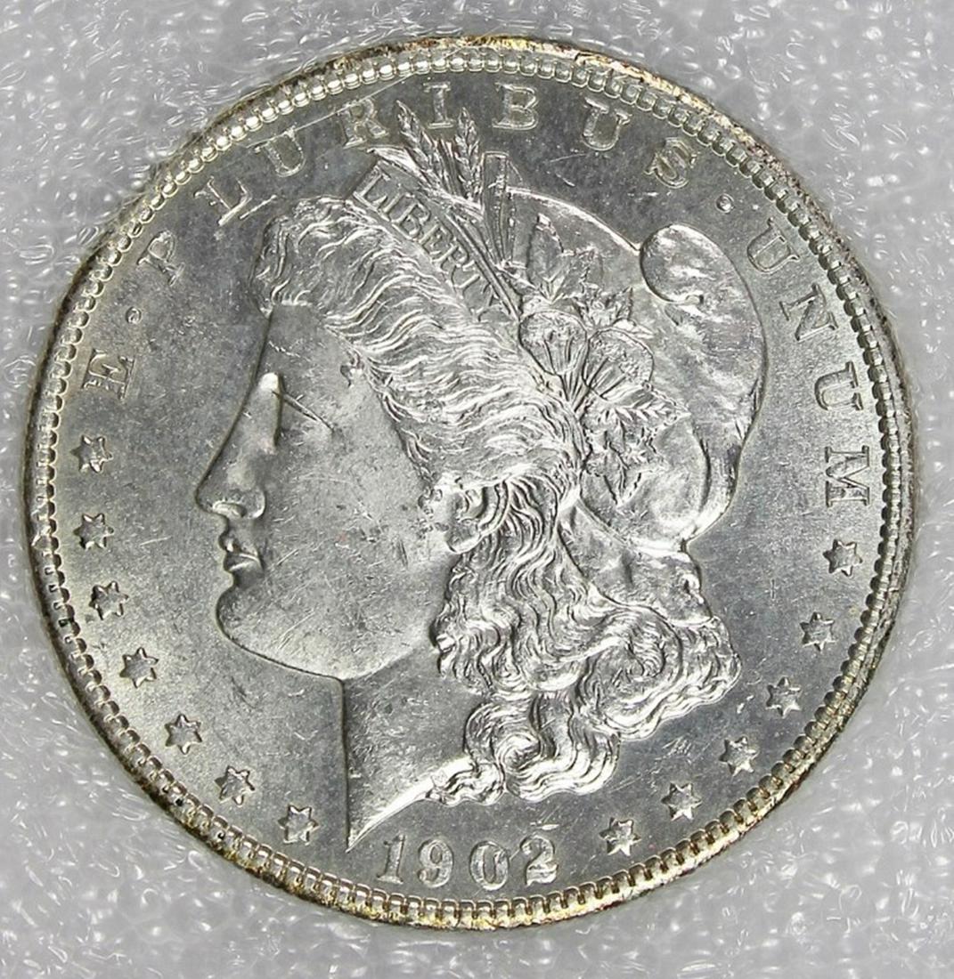 1902-S MORGAN SILVER DOLLAR (1 of 4)