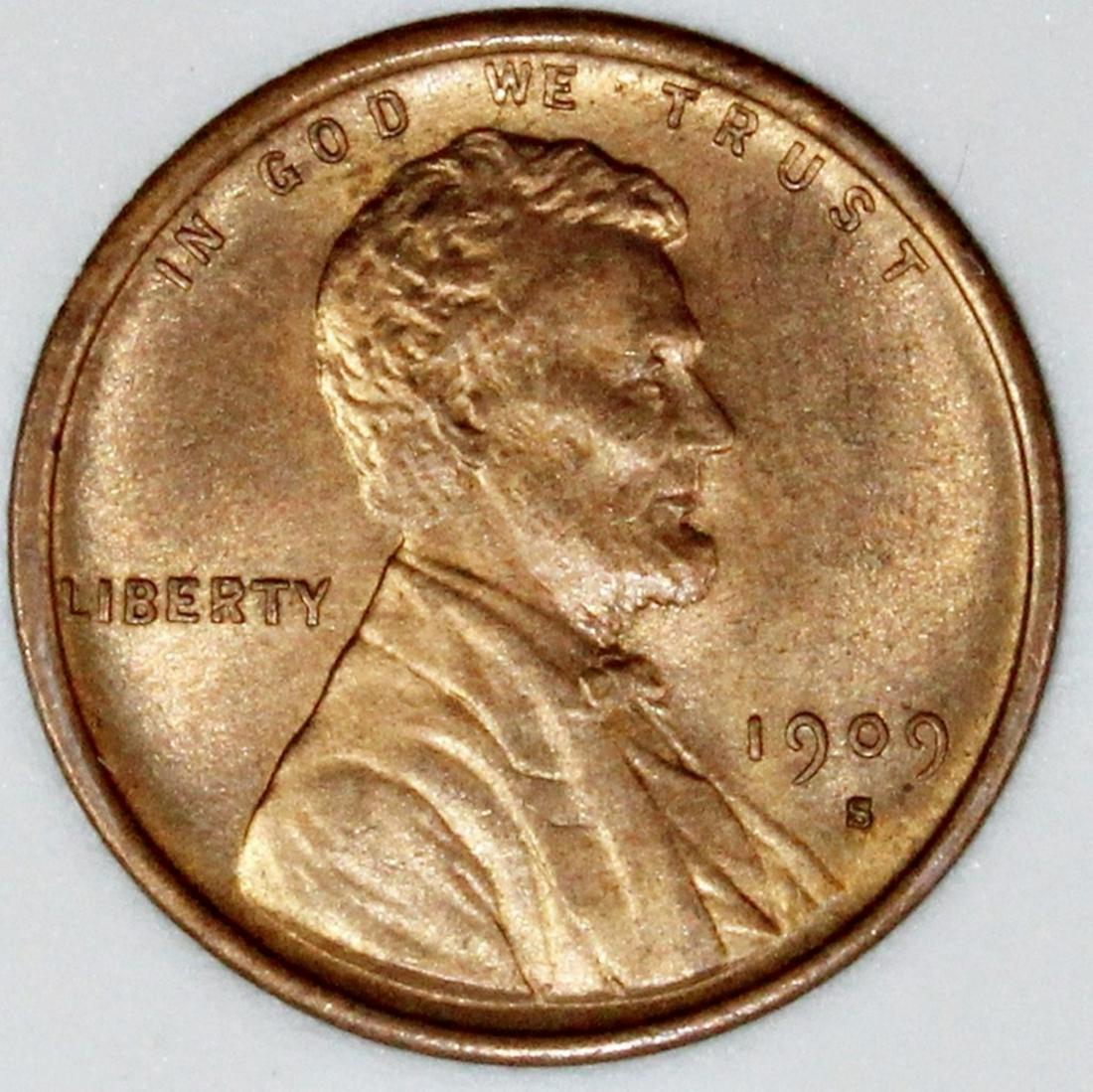 1909-S VDB LINCOLN CENT (1 of 4)