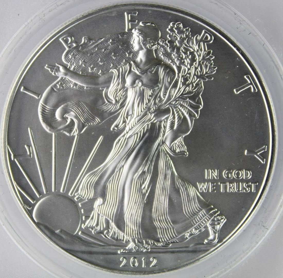 2012-W AMERICAN SILVER EAGLE (1 of 4)