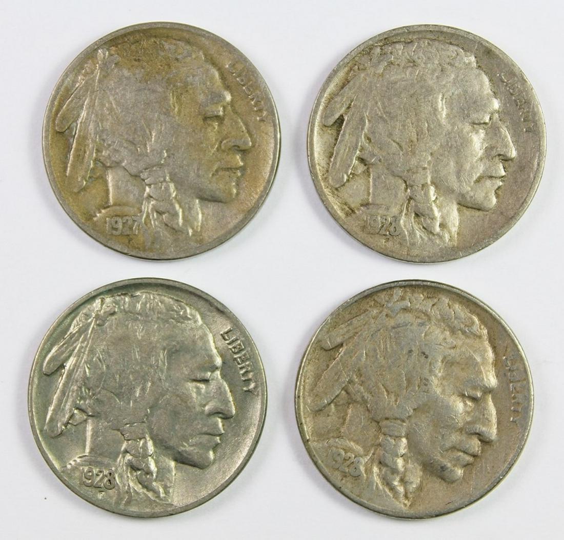 (4) BUFFALO NICKELS (1 of 2)