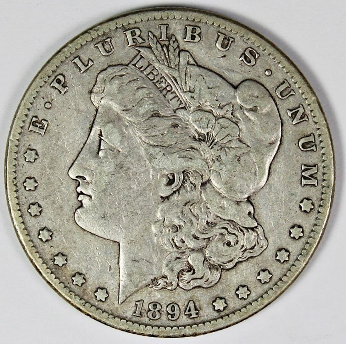 1894-S MORGAN SILVER DOLLAR (1 of 2)