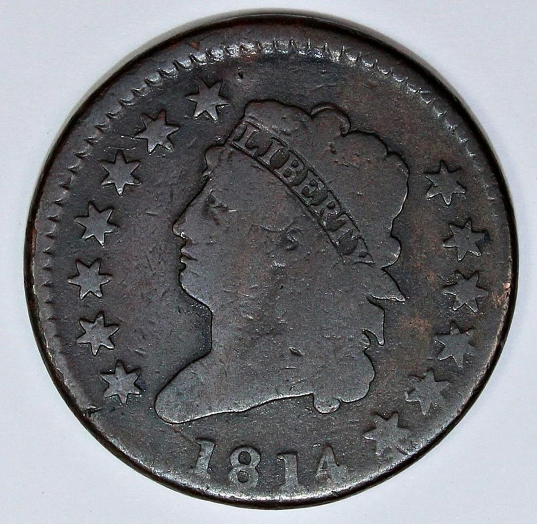 1814 LARGE CENT (1 of 2)