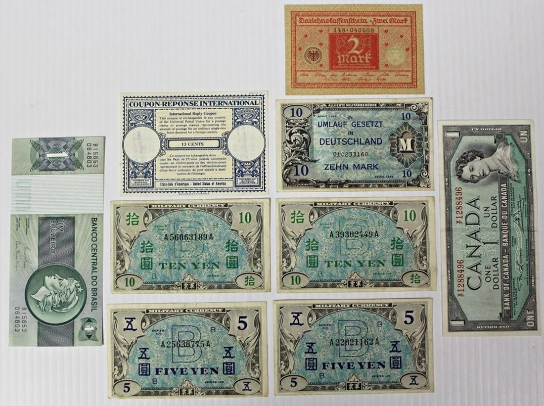 GROUP LOT OF FOREIGN CURRENCY (1 of 2)