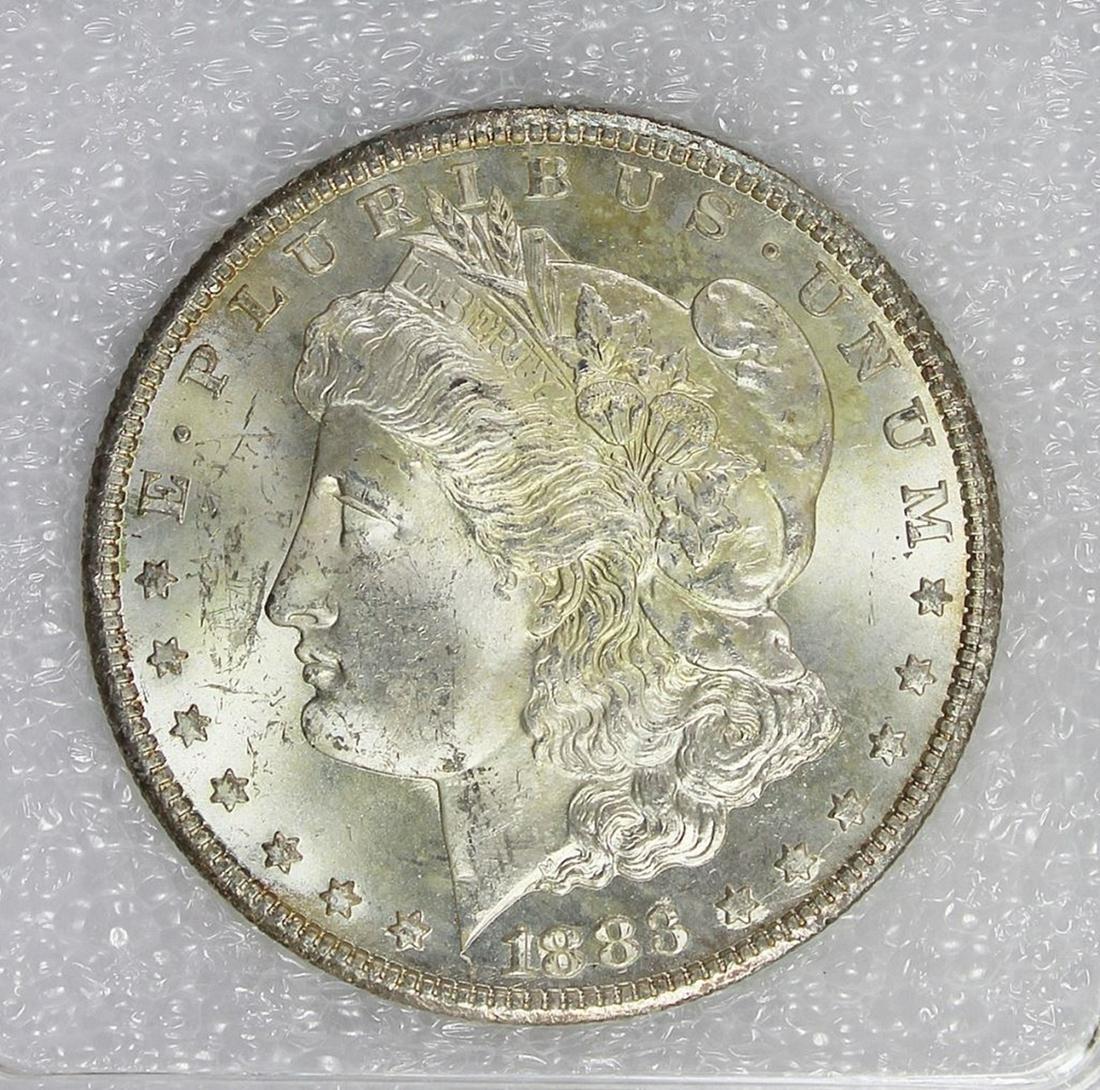1883-CC MORGAN SILVER DOLLAR (1 of 4)