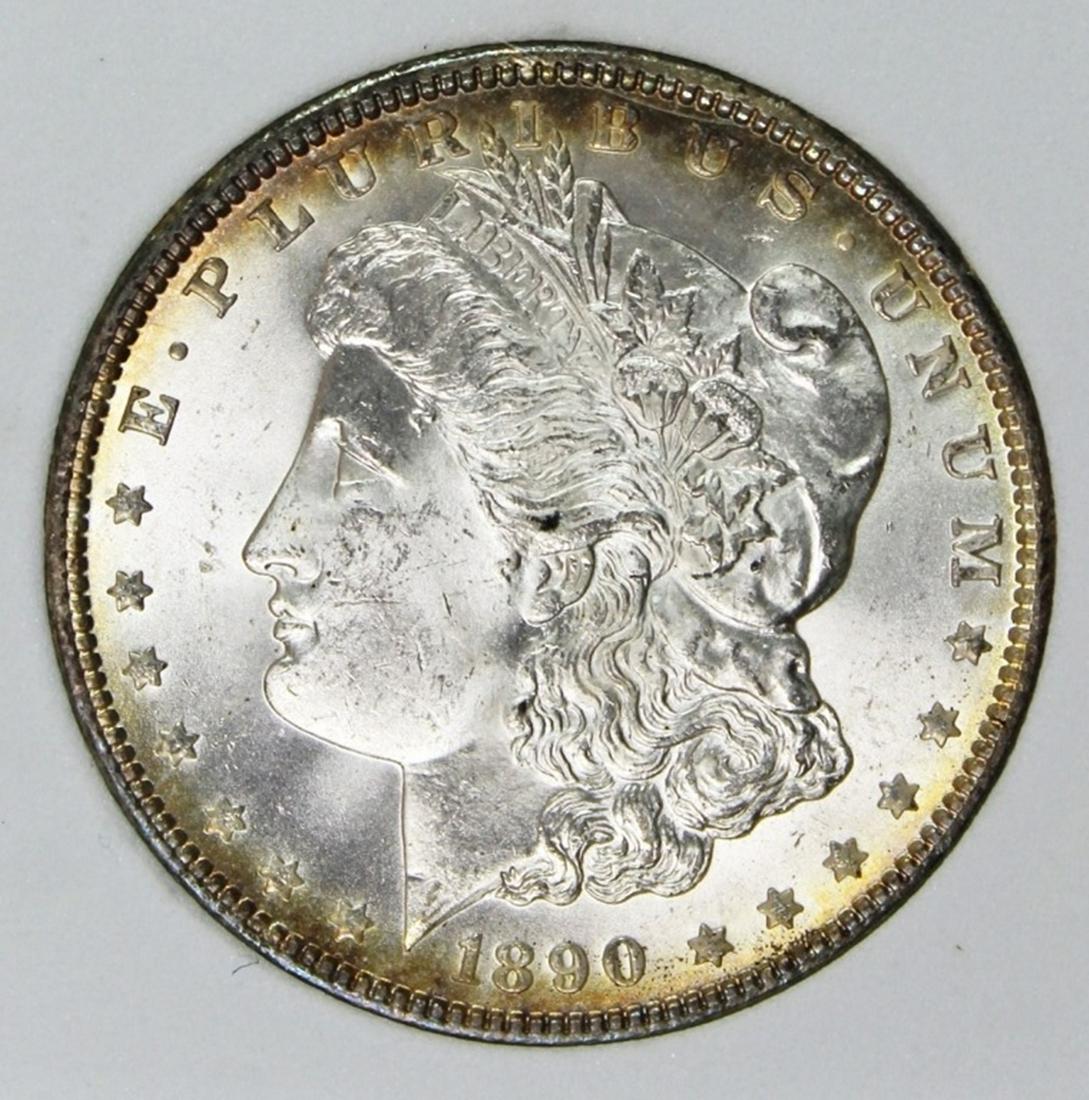 1890 MORGAN SILVER DOLLAR (1 of 4)