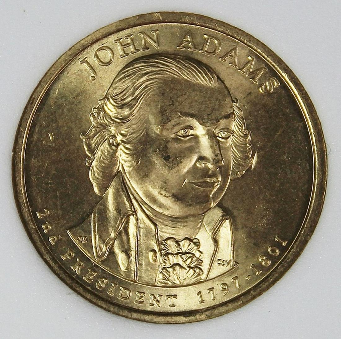 JOHN ADAMS 2007 MINT ERROR DOLLAR (1 of 4)