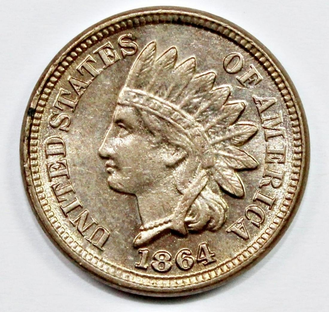 1864 CN INDIAN CENT (1 of 4)