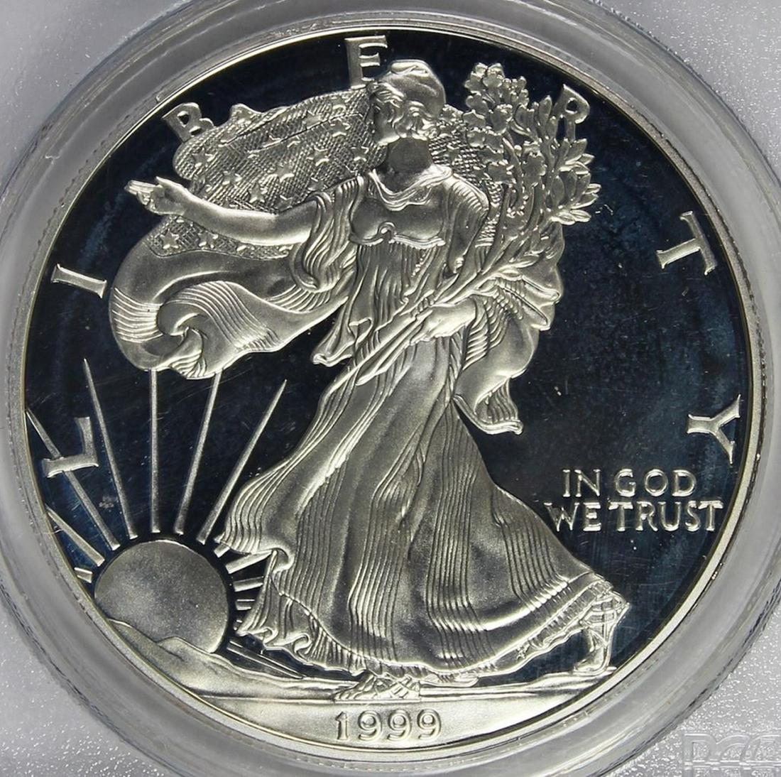 1999-P AMERICAN SILVER EAGLE (1 of 4)