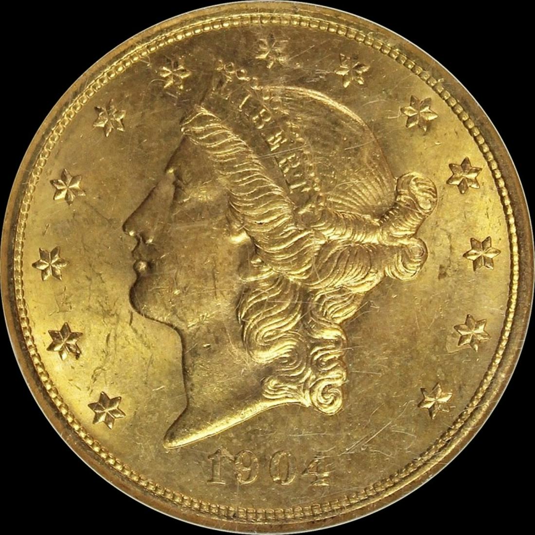 1904 $20.00 GOLD LIBERTY (1 of 4)