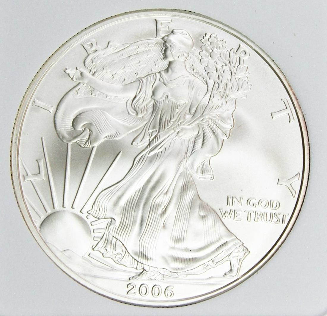 2006-W AMERICAN SILVER EAGLE (1 of 4)