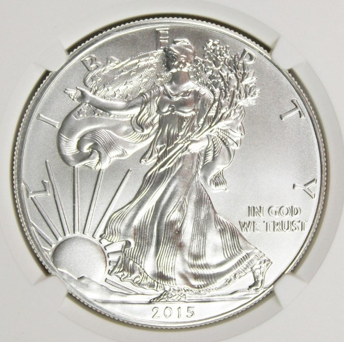 2015 AMERICAN SILVER EAGLE (1 of 4)