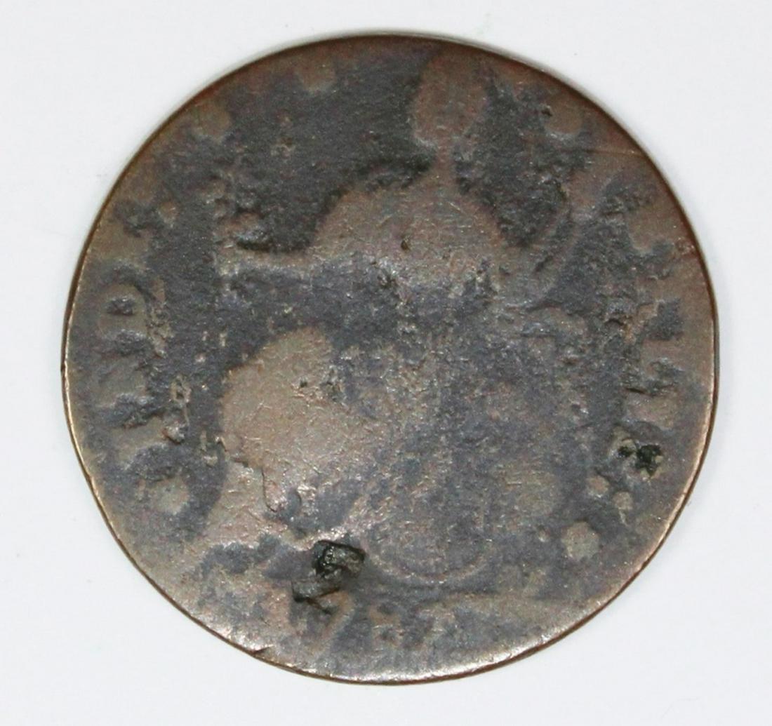 OLD COLLECTION 1787 CONN CENT M33.5-T2 R5 (1 of 2)