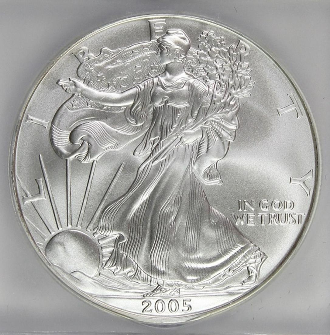 2005 AMERICAN SILVER EAGLE (1 of 4)