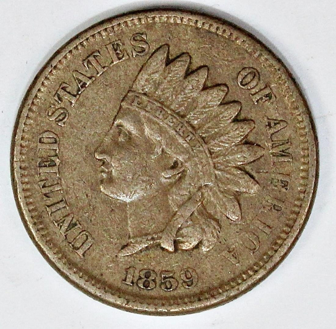 1859 INDIAN CENT (1 of 2)