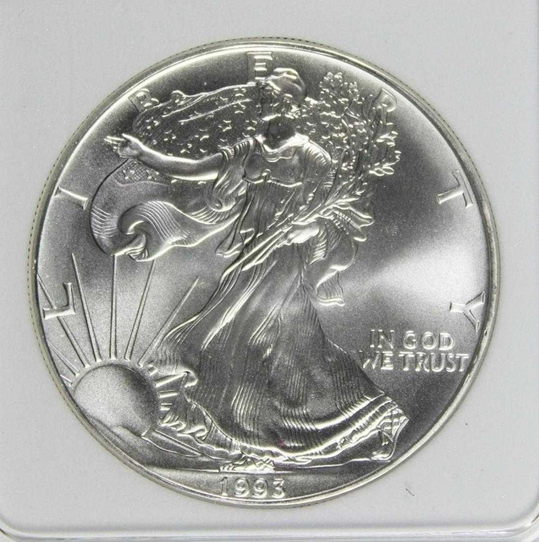 1993 AMERICAN SILVER EAGLE (1 of 4)