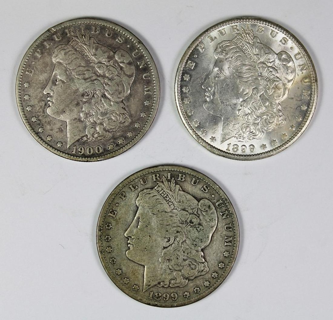 (3) MORGAN SILVER DOLLARS (1 of 2)