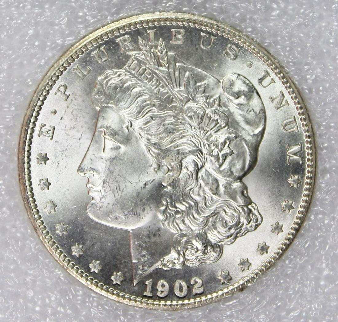 1902-O MORGAN SILVER DOLLAR (1 of 4)