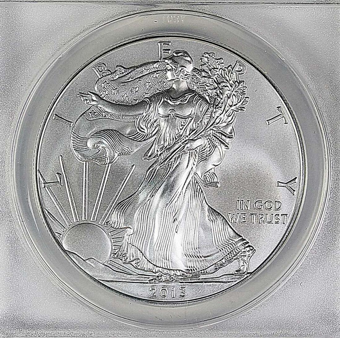 2013-W AMERICAN SILVER EAGLE (1 of 4)