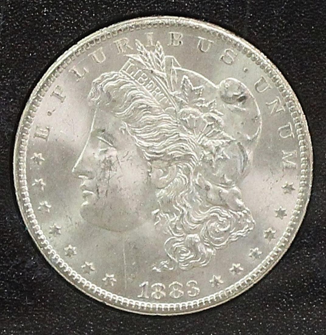 1883-CC MORGAN SILVER DOLLAR (1 of 4)