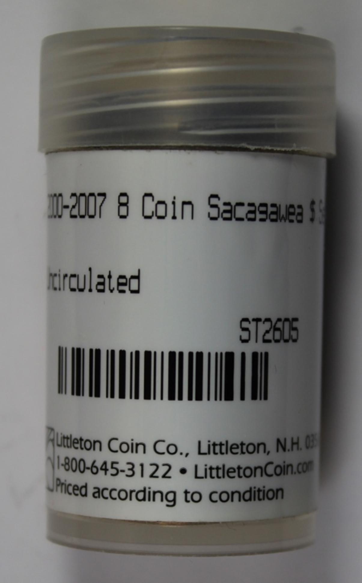 8 COIN SACAGAWEA DOLLAR SET (1 of 2)