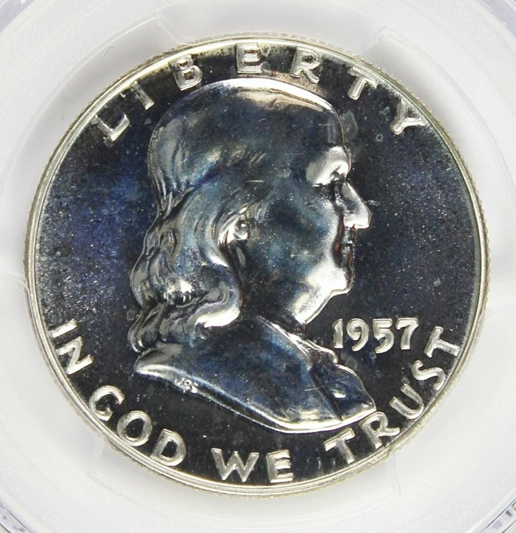 1957 FRANKLIN HALF DOLLAR (1 of 4)