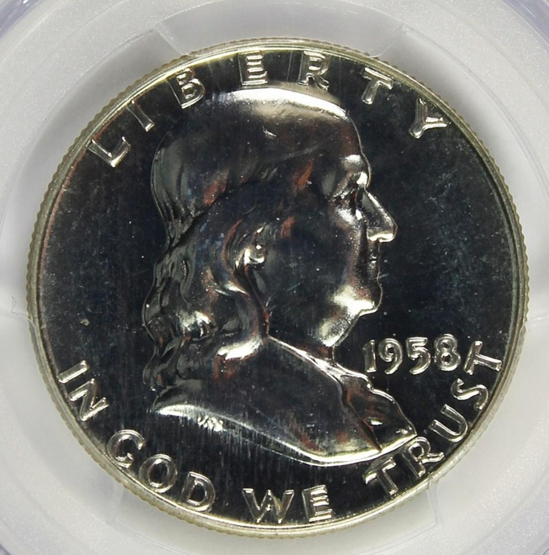 1958 FRANKLIN HALF DOLLAR (1 of 4)