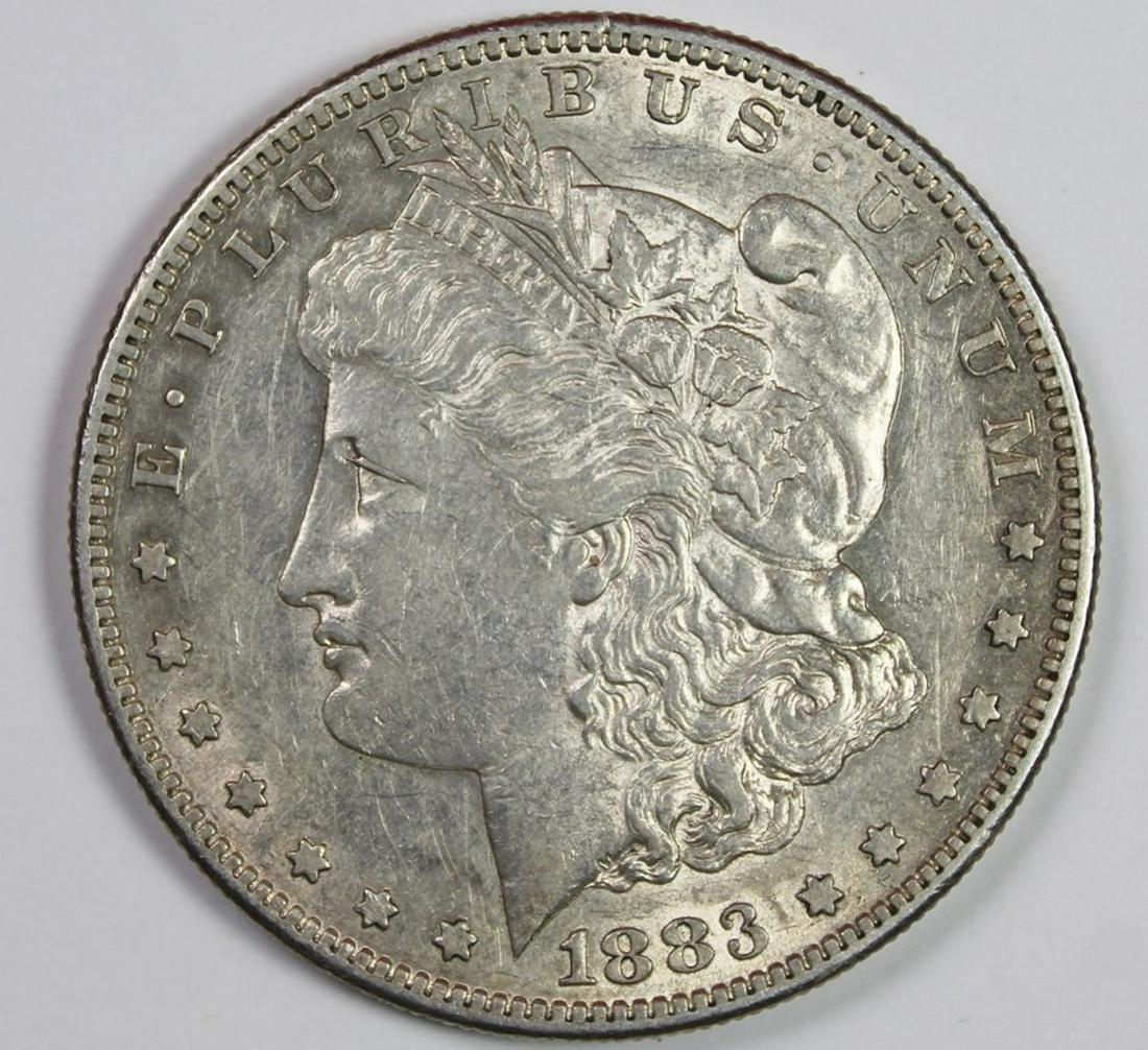 1883-S MORGAN SILVER DOLLAR (1 of 2)