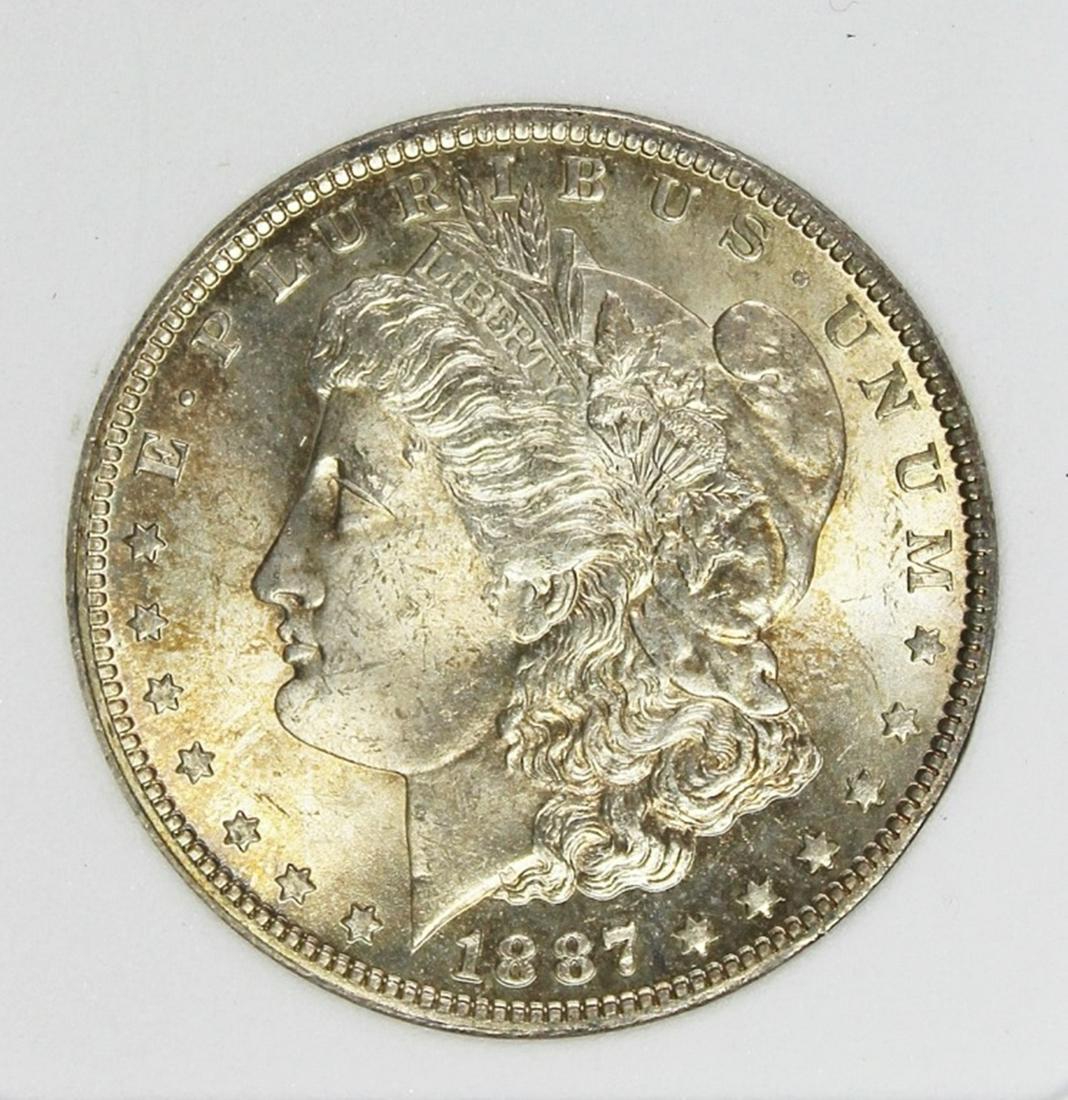 1887-O MORGAN SILVER DOLLAR (1 of 4)