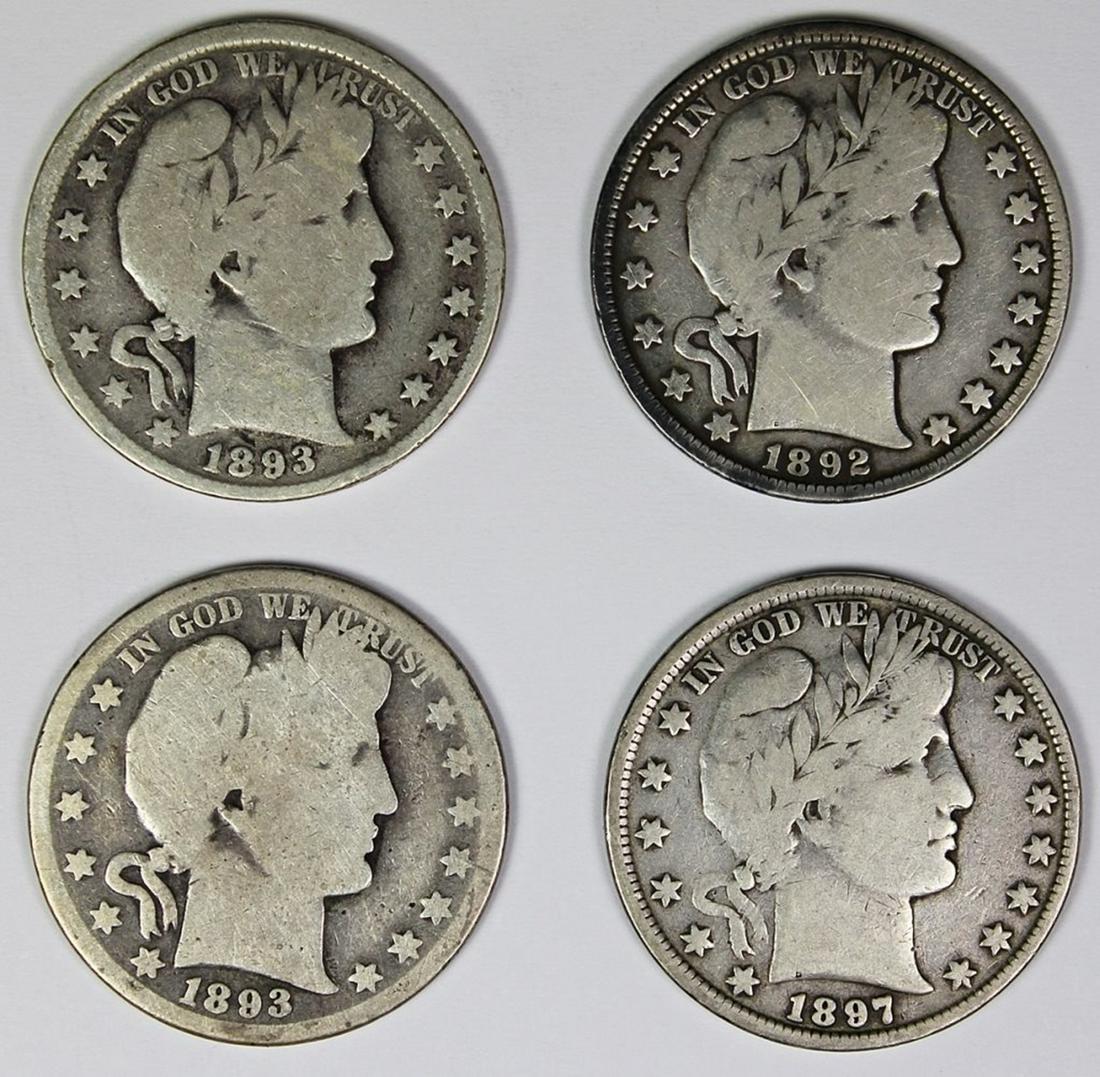 BARBER HALF DOLLAR LOT: (1 of 2)