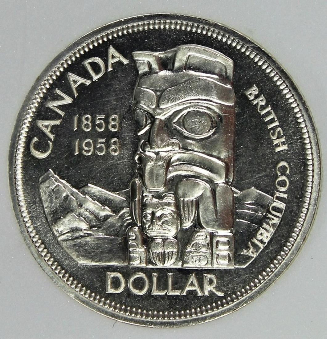 1958 CANADA SILVER DOLLAR (1 of 4)