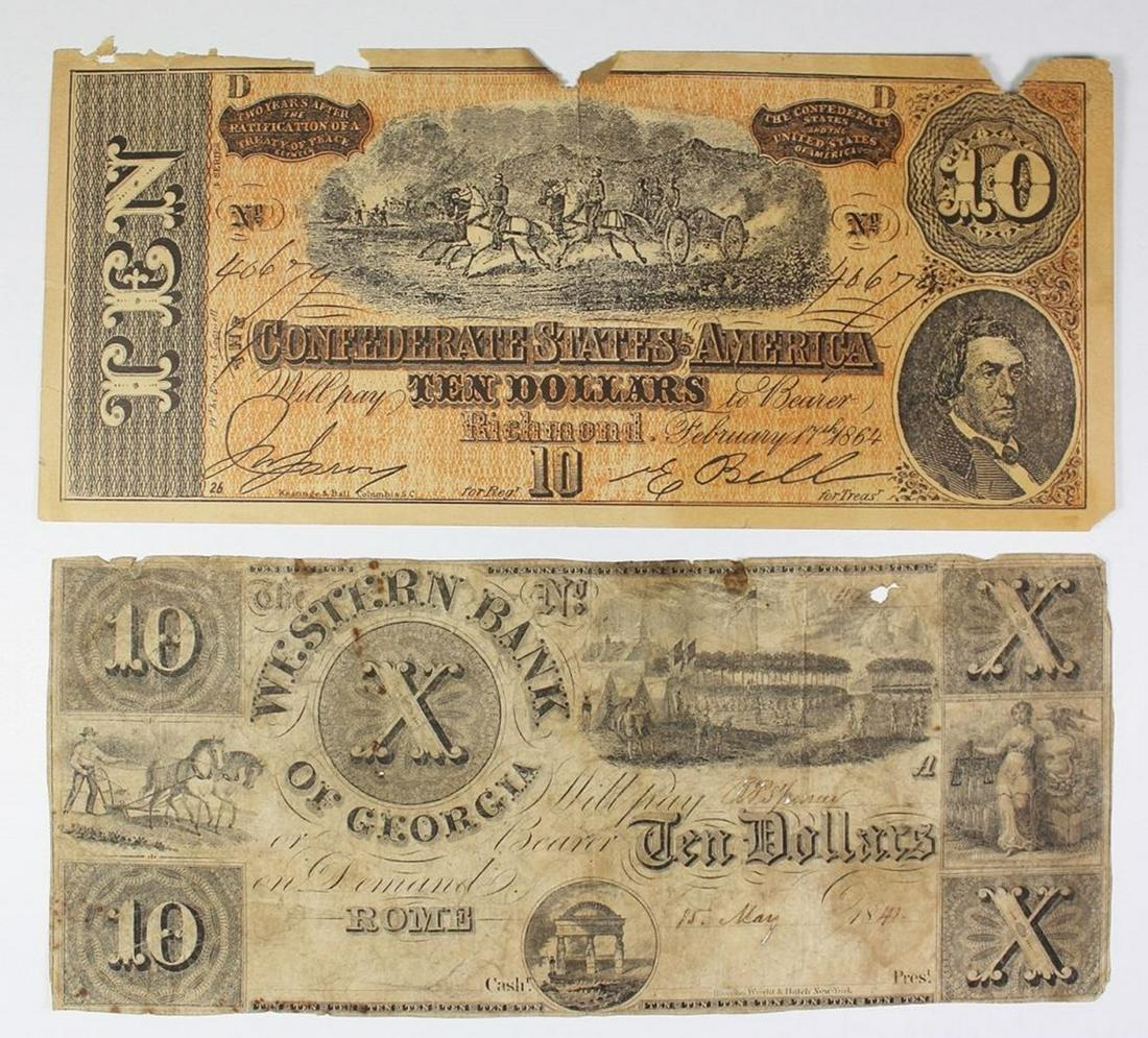 CONFEDERATE BILLS (1 of 2)