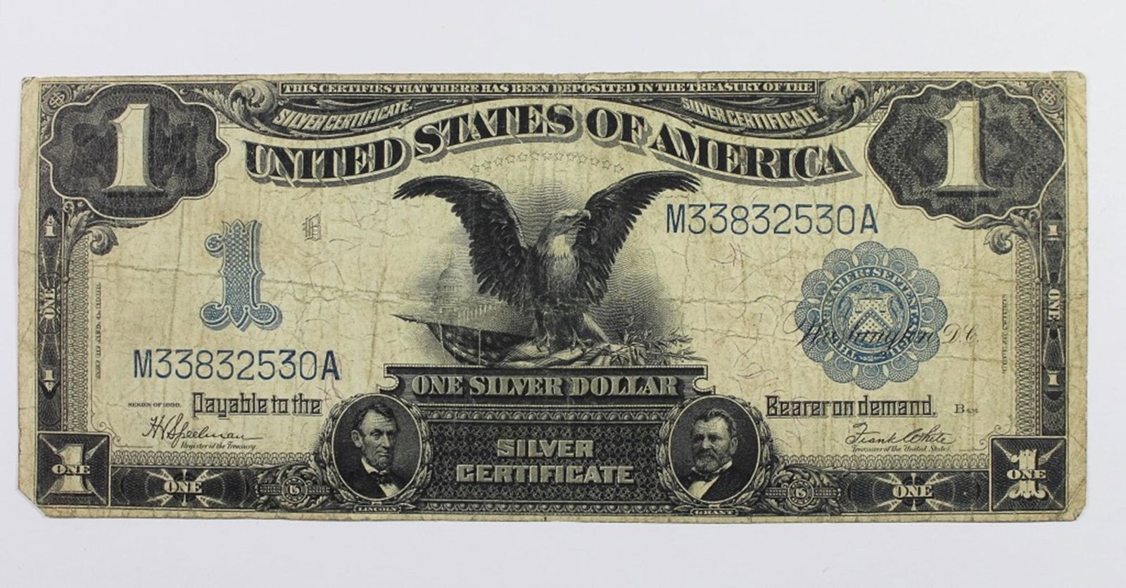 1899 $1.00 SILVER CERTIFICATE (1 of 2)
