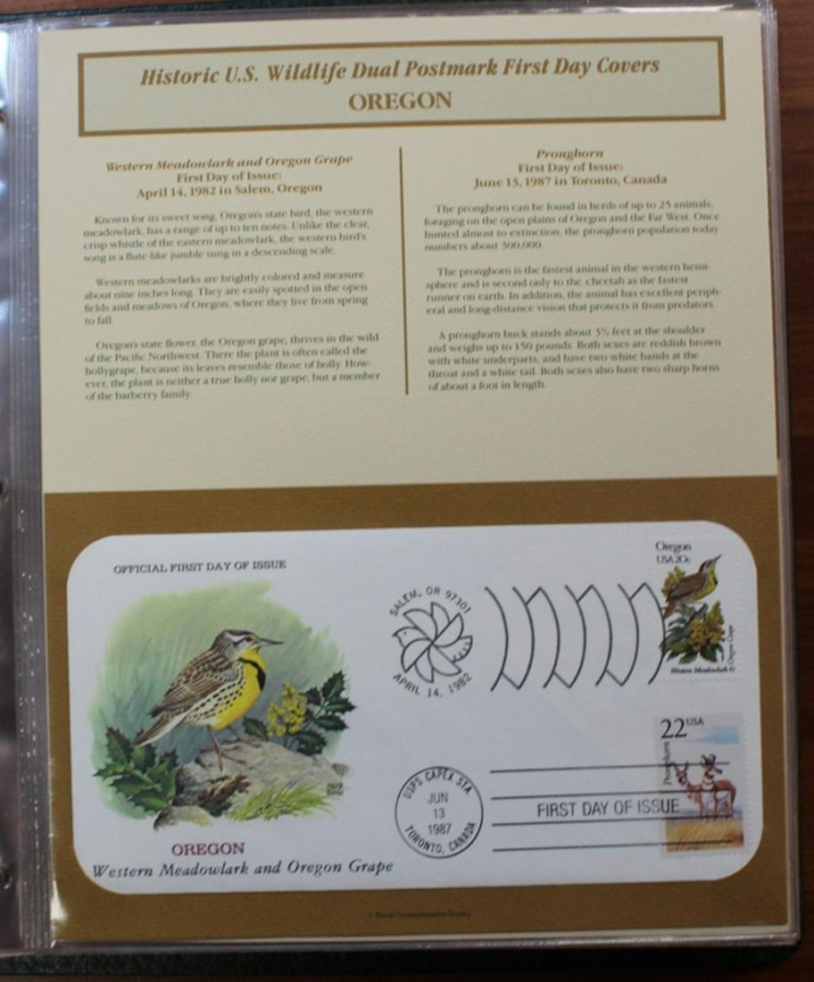 HISTORIC U.S. WILDLIFE DUAL POSTMARK (1 of 4)