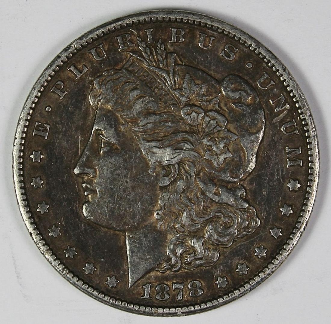 1878-CC MORGAN SILVER DOLLAR (1 of 2)