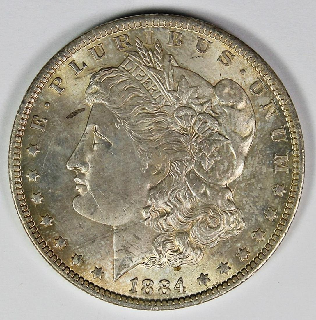 1884-O MORGAN SILVER DOLLAR (1 of 4)