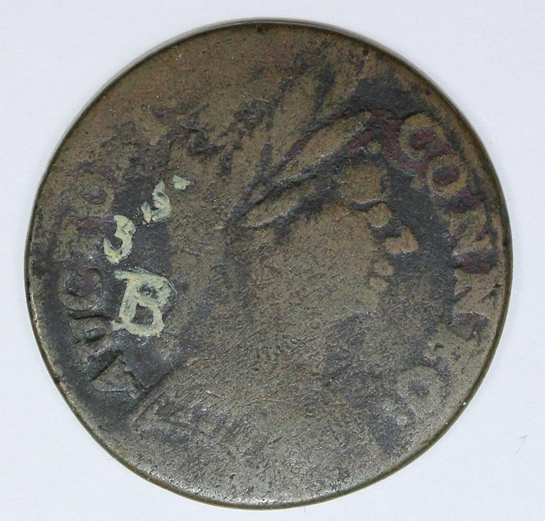 "MUSEUM INKED" 1785 CONNECTICUT CENT (1 of 2)