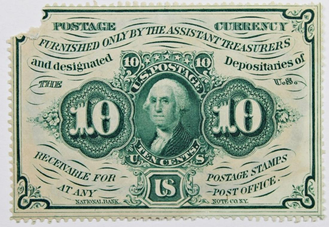 TEN CENT POSTAGE CURRENCY (1 of 2)