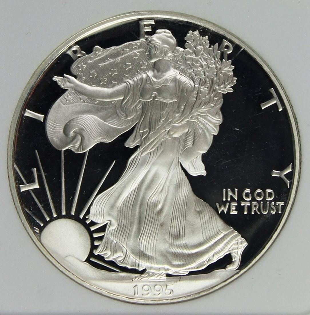 1995-W SILVER EAGLE (1 of 4)