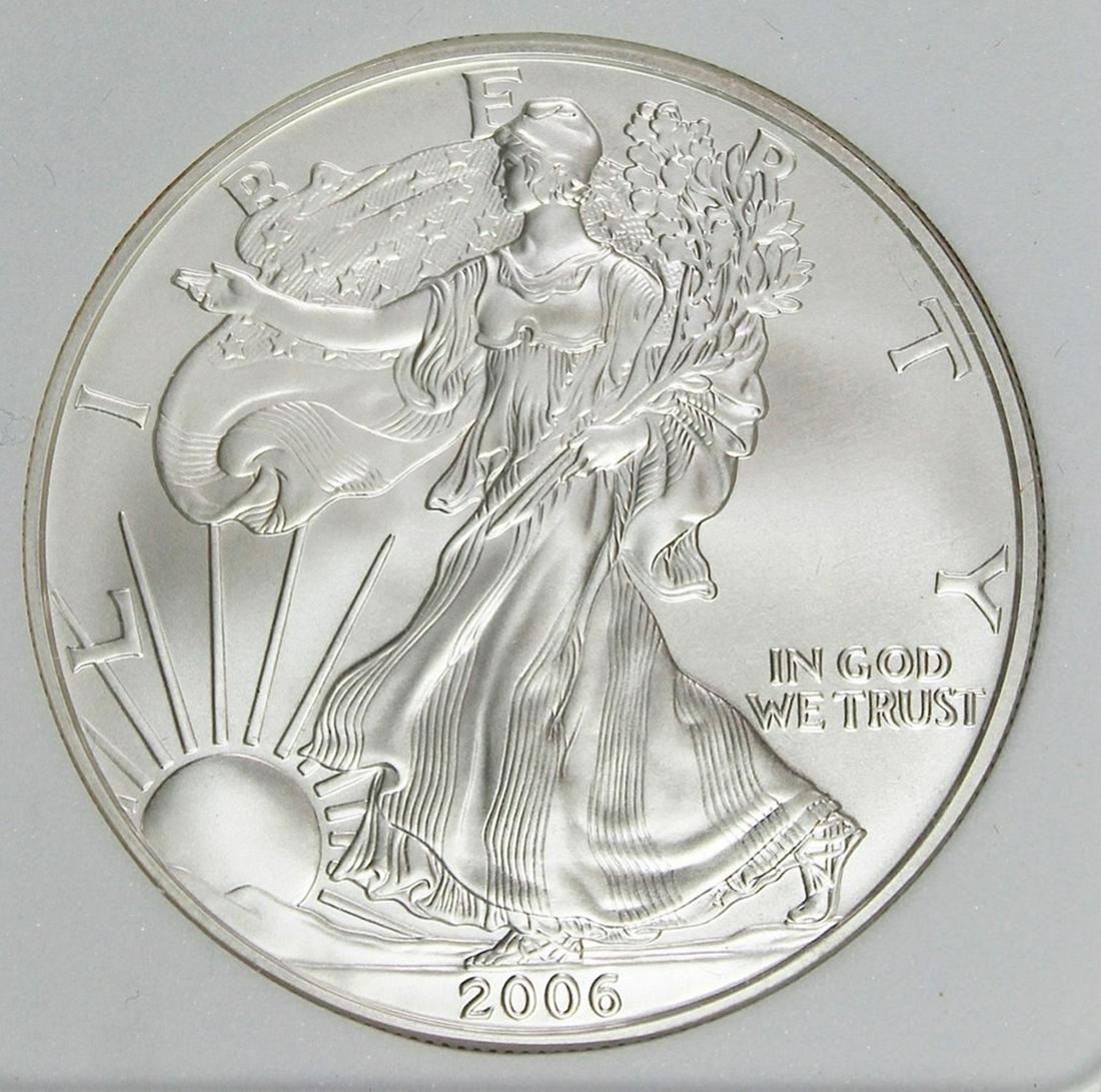 2006-W AMERICAN SILVER EAGLE (1 of 4)