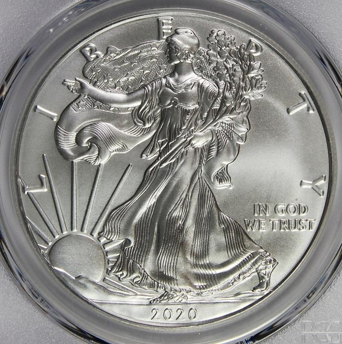 2020 AMERICAN SILVER EAGLE (1 of 4)