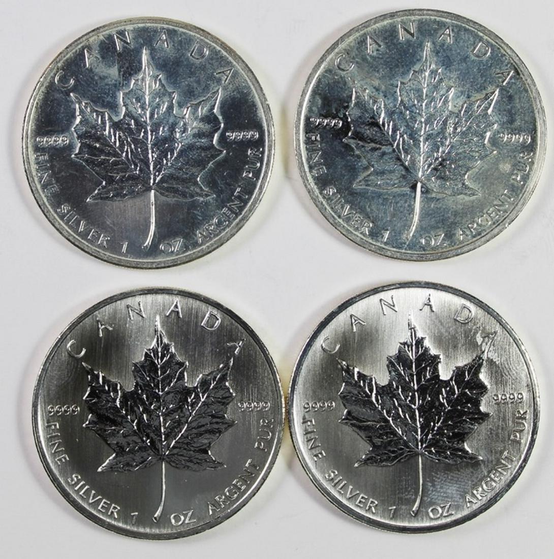 TWO 2012 AND TWO 2008 CANADA MAPLE LEAFS (1 of 2)