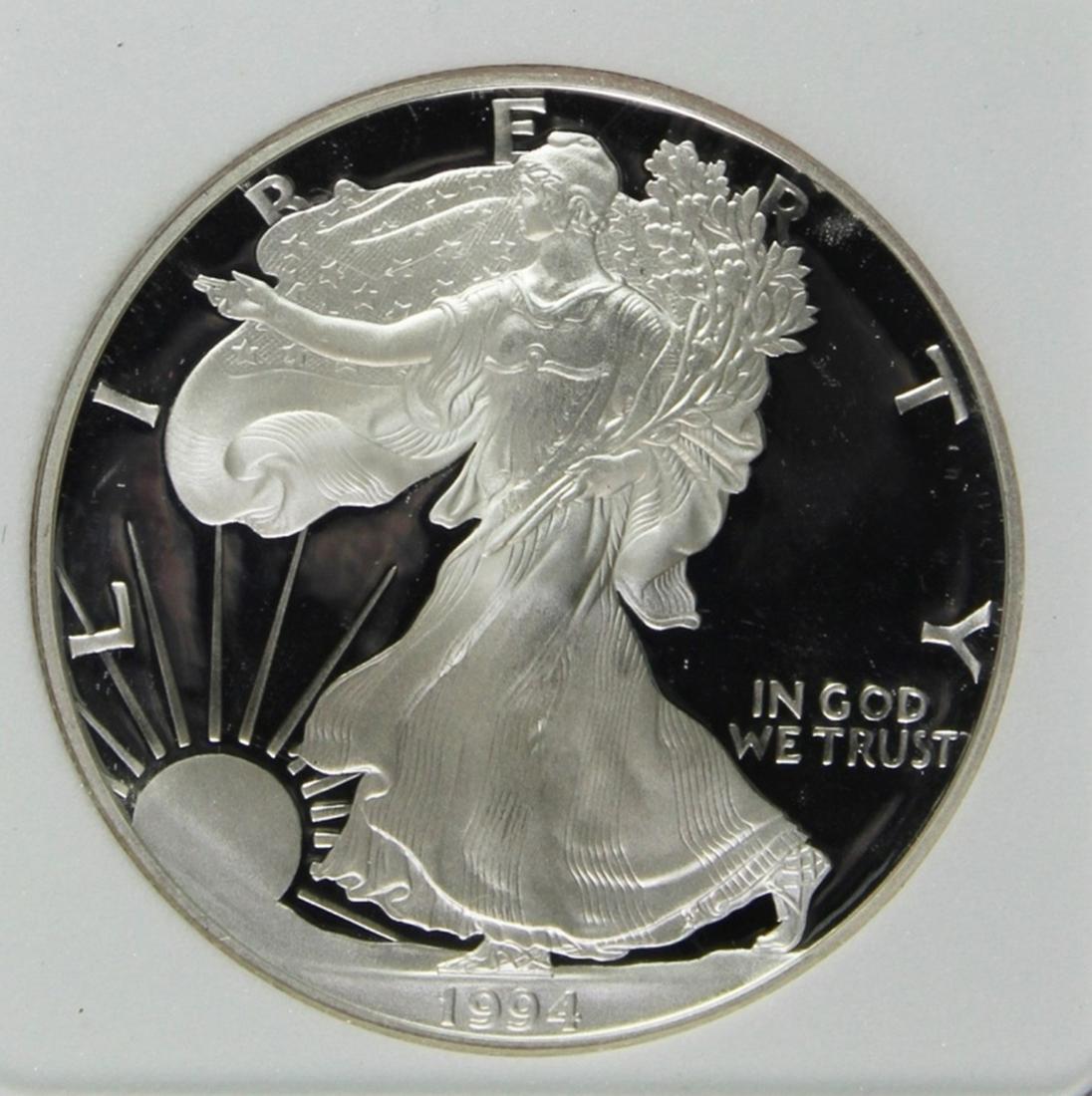 1994 AMERICAN SILVER EAGLE (1 of 4)