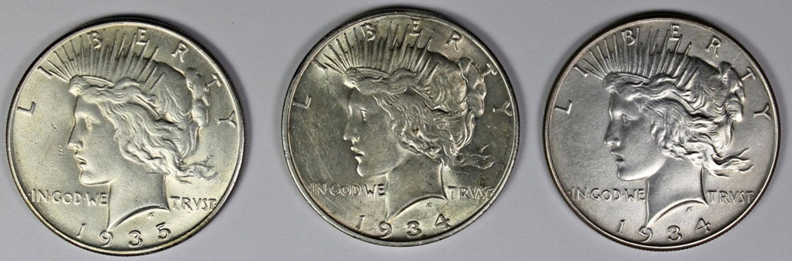 PEACE DOLLAR LOT: (1 of 2)